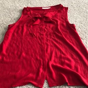 Loft red top size large worn a few times